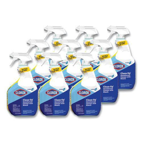 Clorox Clean-up Disinfectant Cleaner With Bleach, 32 Oz Smart Tube Spray, 9-carton - Janitorial Superstore