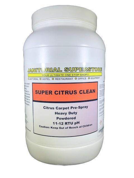 JanWise Super Citrus Clean Pre-Spray 8 Lbs (Concentrated)