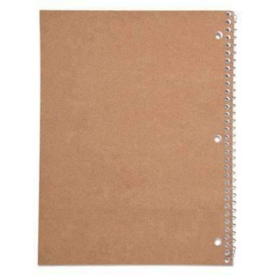 Mead Spiral Bound Notebook, Perforated, Legal Rule, 10 1/2 x 7 1/2, White, 70 Sheets - Janitorial Superstore