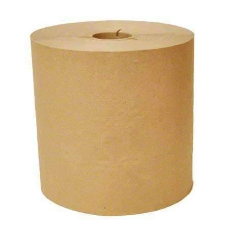 Ultra Hardwound Paper Towel 3 Notch Natural, 6 Rolls of 800 Feet, Fits Tork Dispensers - Janitorial Superstore