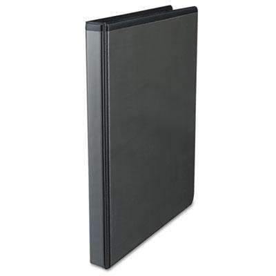 Universal® Economy Round Ring View Binder, 1/2" Capacity, Black - Janitorial Superstore