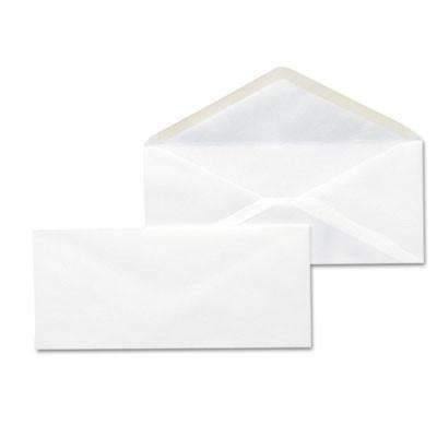 Business Envelope, #10, 4 1/8 x 9 1/2, White, 500/Box - Janitorial Superstore