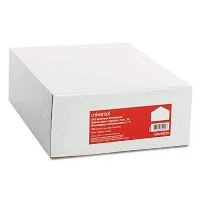 Business Envelope, #10, 4 1/8 x 9 1/2, White, 500/Box - Janitorial Superstore