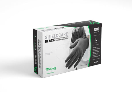 ShieldCare Nitrile 5 Mil Powder Free Disposable Gloves - Janitorial Superstore