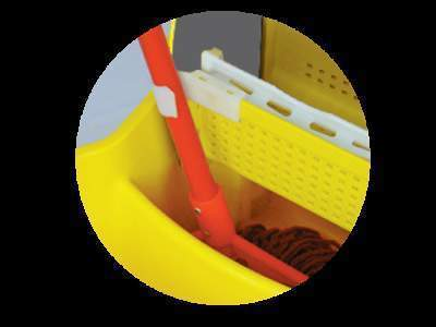 Dual-Cavity Bucket/Downpress Wringer Mopping System - Janitorial Superstore