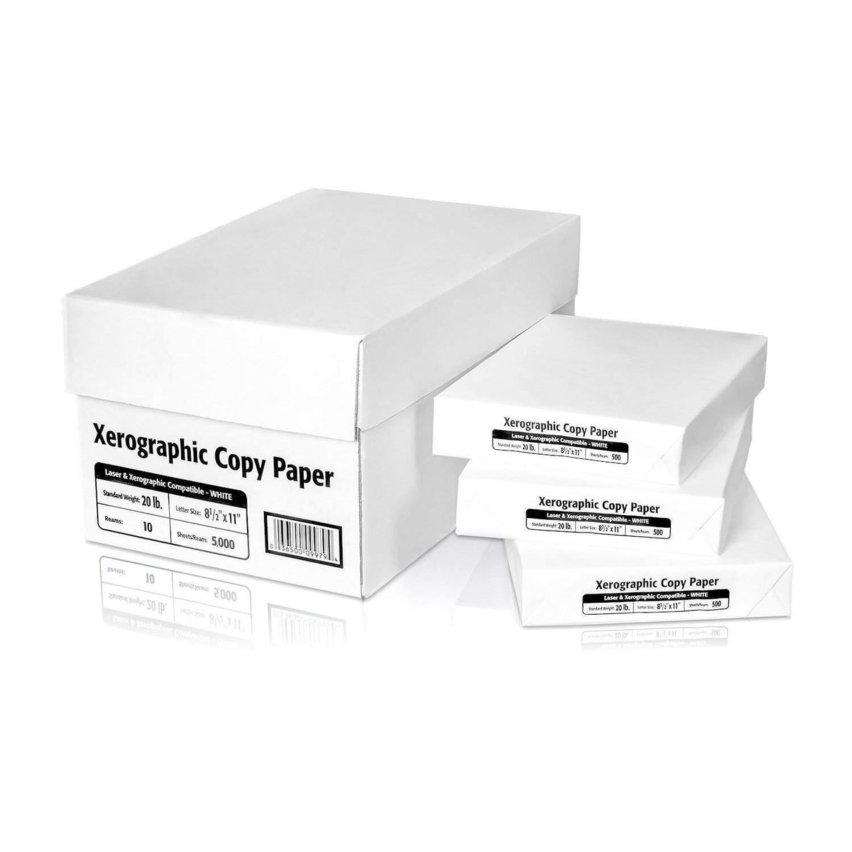 Multipurpose Copy Paper, 8.5" x 11", 20 lbs, 95 Brightness, 5,000/Case - Janitorial Superstore